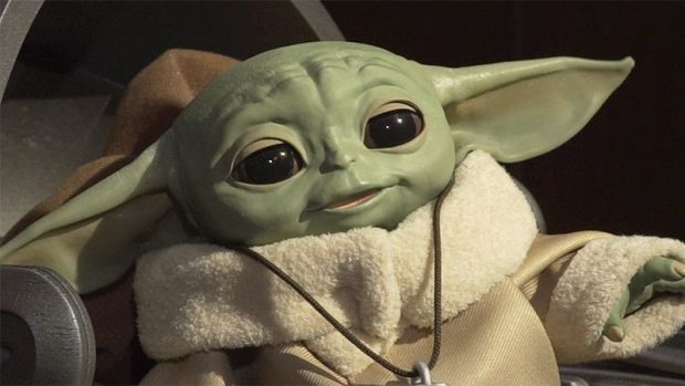 mini yoda animatronic